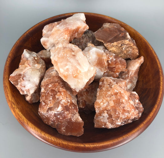 Red Calcite Raw
