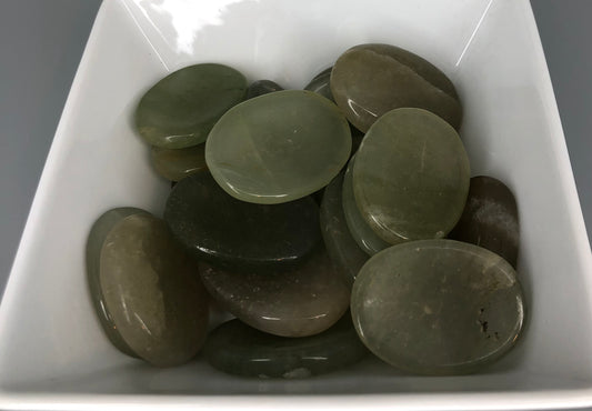 Small Jade Quartz Worry Stone