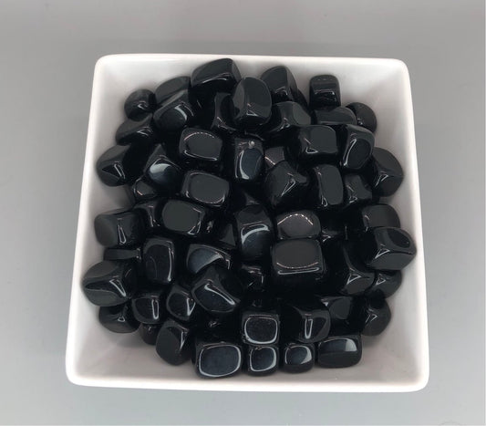 Black Obsidian Cubic Tumble