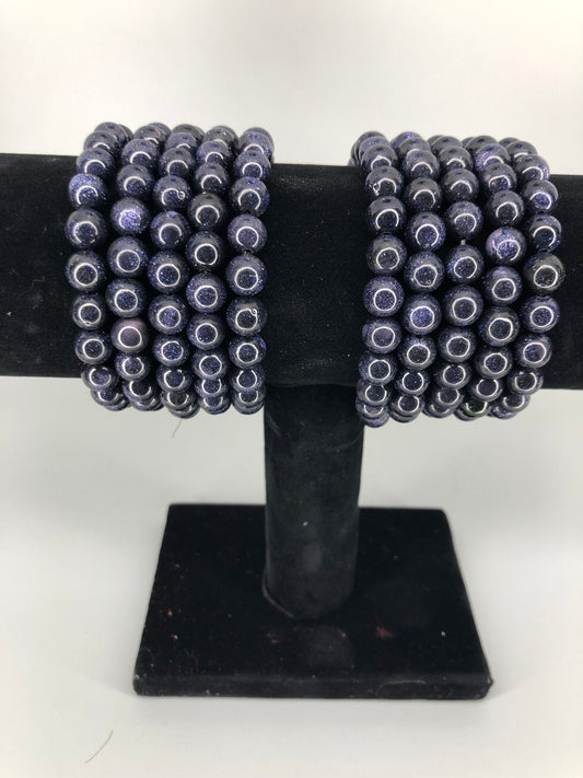 Blue Goldstone Bracelet