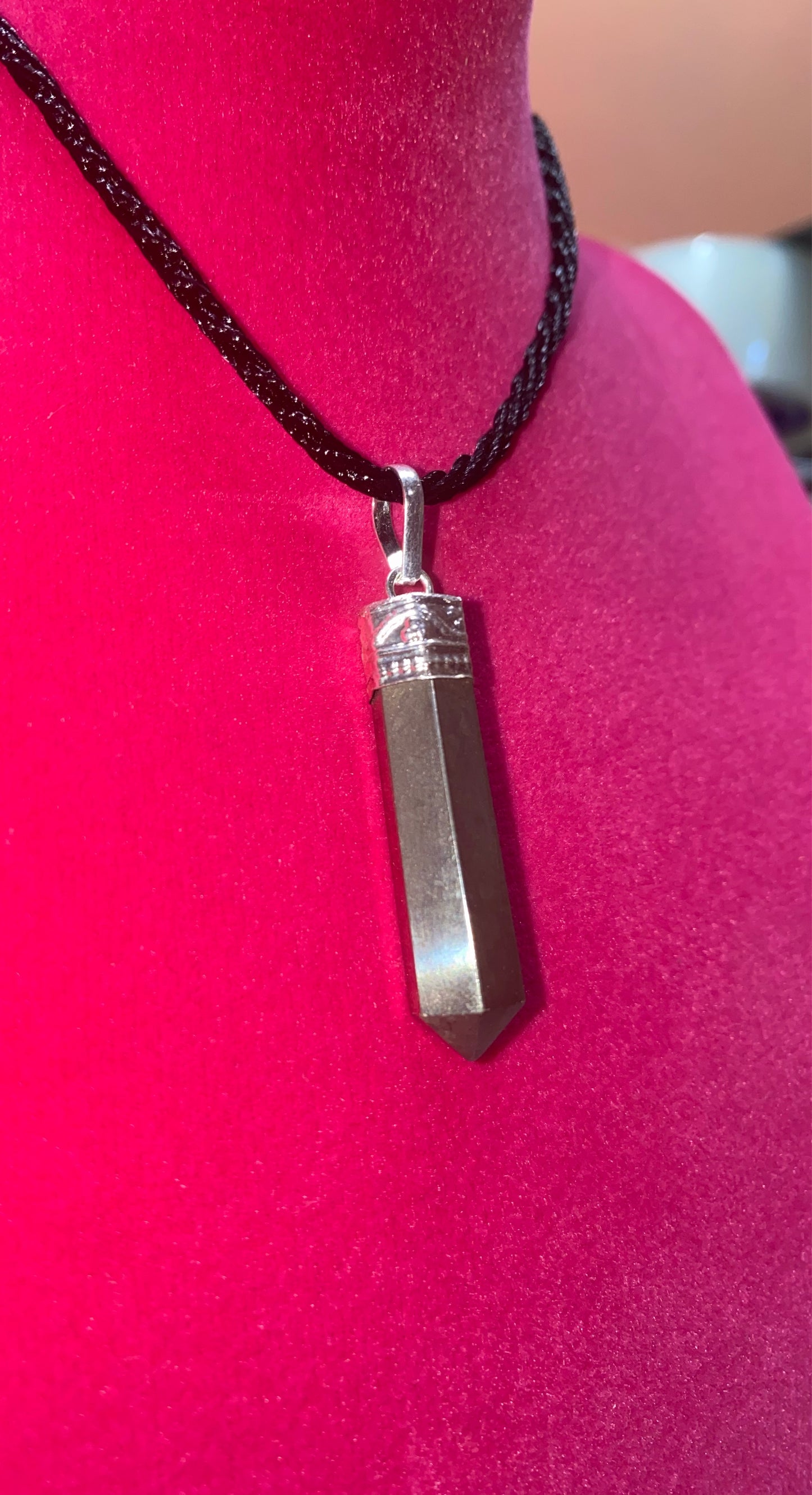 Pyrite Point Pendant